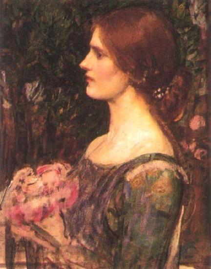 John William Waterhouse The Bouquet Spain oil painting art